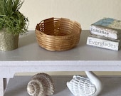 Miniature Rattan Basket For a Dollhouse or Diorama - 1 12 Scale