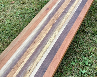 Handmade Hardwood Mix Board: Solid Wood Tabletop, Countertop
