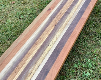 Modern Solid Wood Board //Table Top // Counter Top // Desk Top // Bar Top // Solid wood mix // Finished Board for DIY