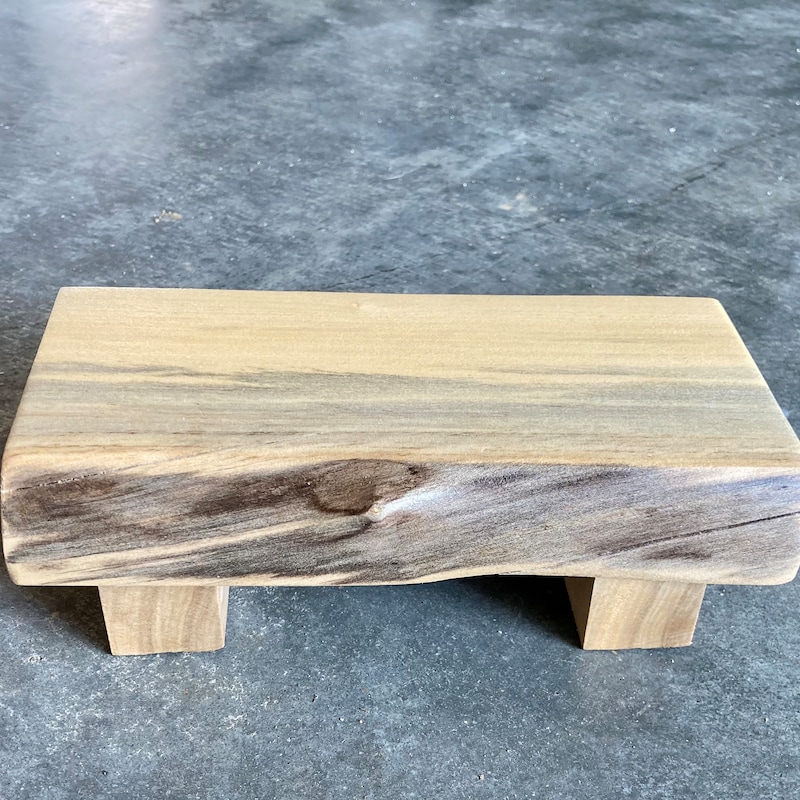 Live Edge Plant Stand - Etsy