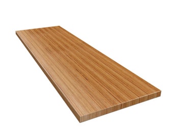 BauBuche Wood Table Top: Finished DIY Countertop, Desk, or Bar
