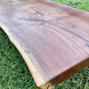 Black walnut live edge table top
