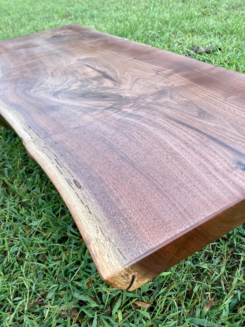 Black walnut live edge table top