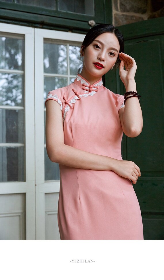 Pink Chinese Dress