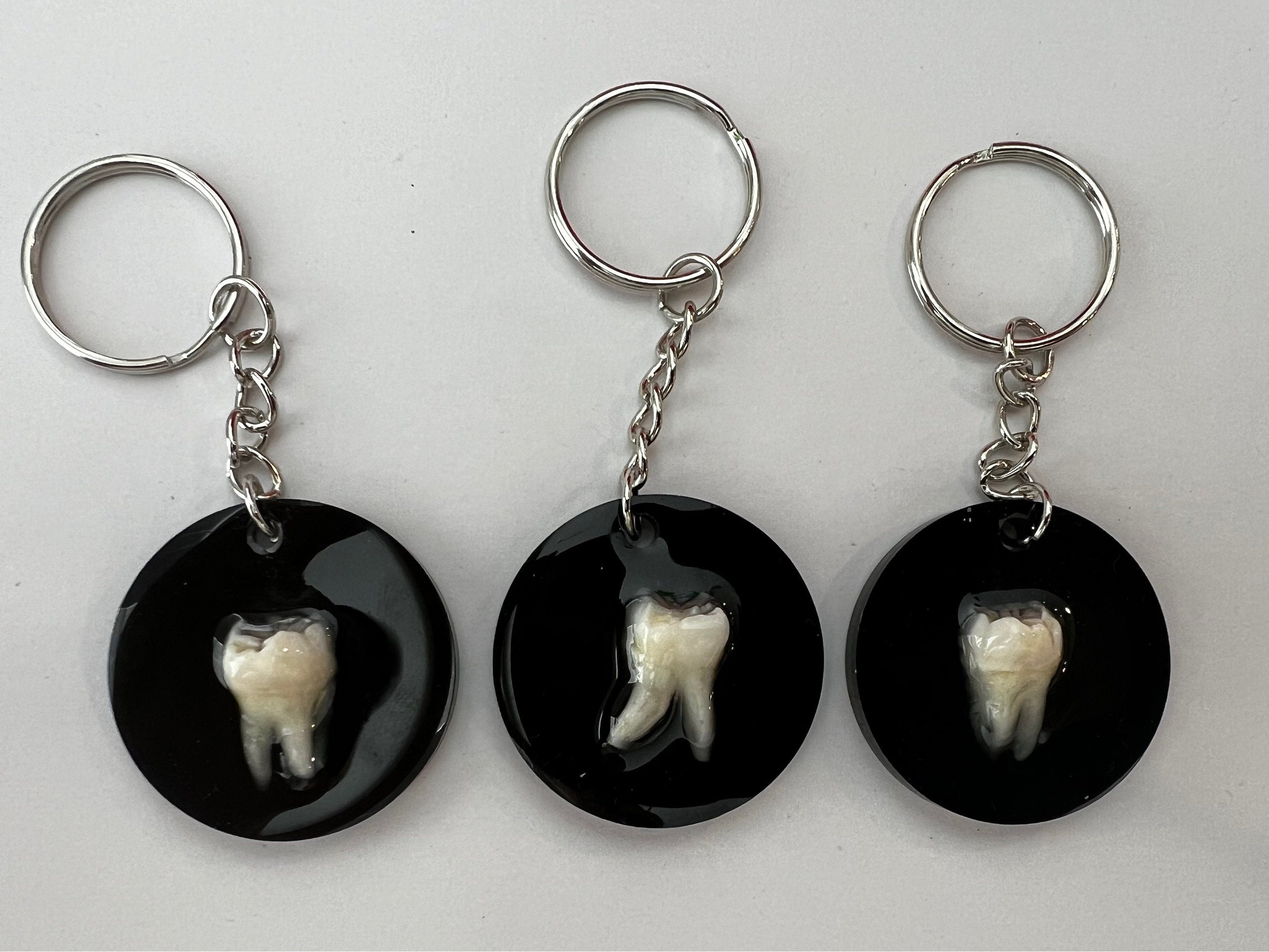 Real Bone Keychain