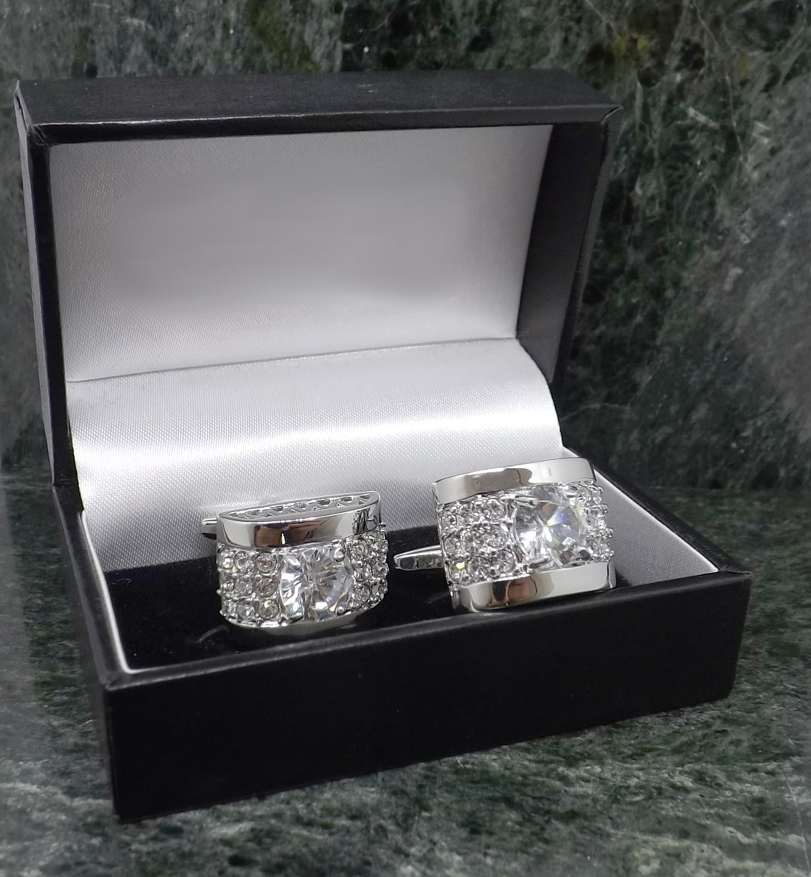Cufflinks - Swarovski Crystals 6060