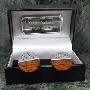 Wood 5th Anniversary gift for him Cufflinks Wood Anniversary Gift for Him 5th Anniversary Wood Anniversary Gift Husband gift Wood Cufflinks