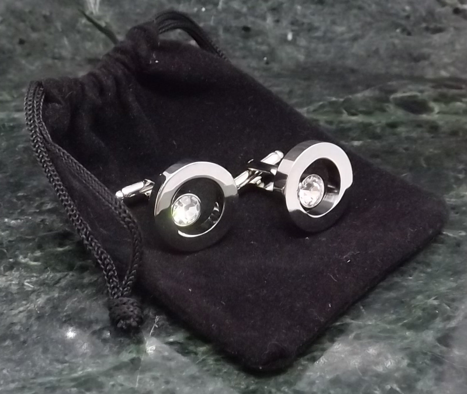 Swarovski Cufflinks Personalised Cufflinks Crystal Cufflinks Etsy UK