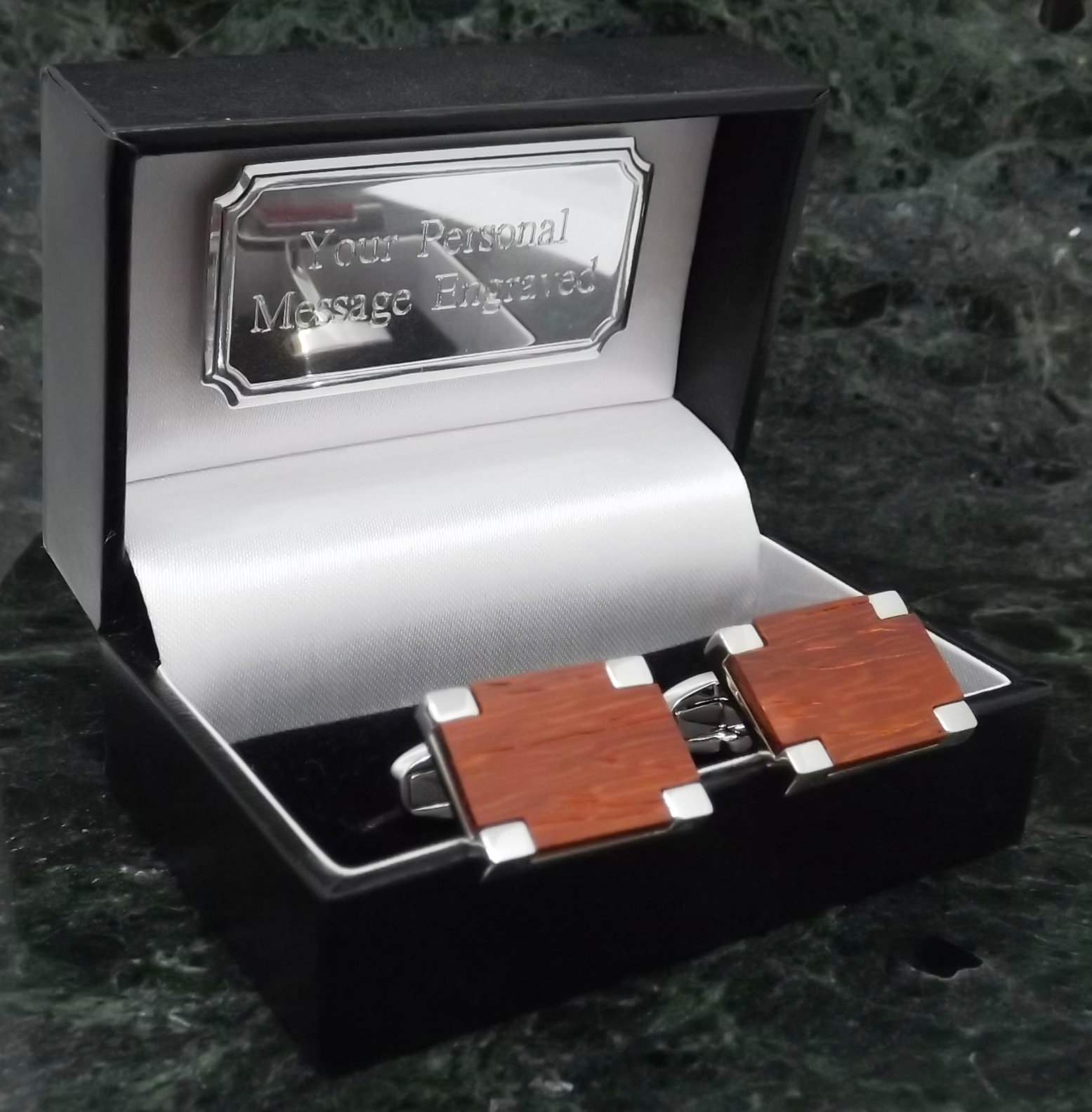 Wood 5th Anniversary Gift for Him Cufflinks Wooden Anniversary Gift for