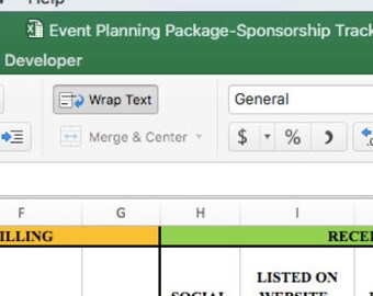 event planning etsy