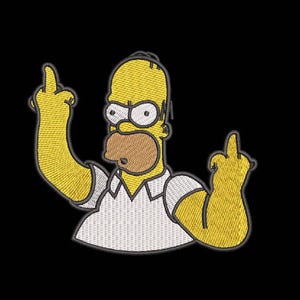 Diseños de bordado a máquina, Homer6