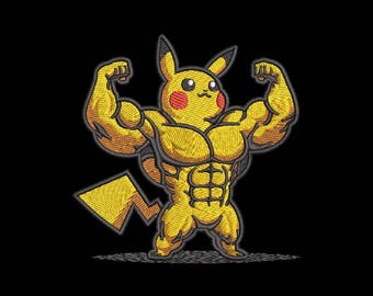 Machine Embroidery Designs,Pickachu2