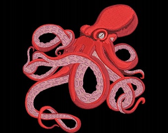 Machine Embroidery Designs,octopus