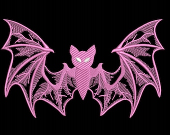 Machine Embroidery Designs, Bat