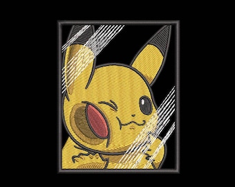 Machine Embroidery Designs.Pickachu