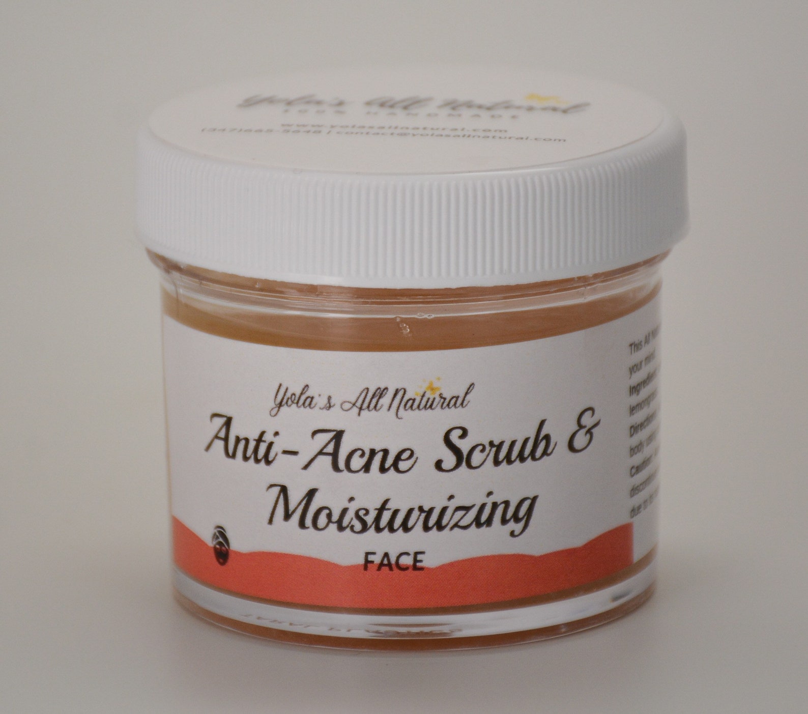 Antiacne Scrub & Moisturizing to face Etsy