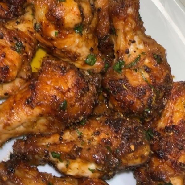 Air Fried Lemon Pepper Wings