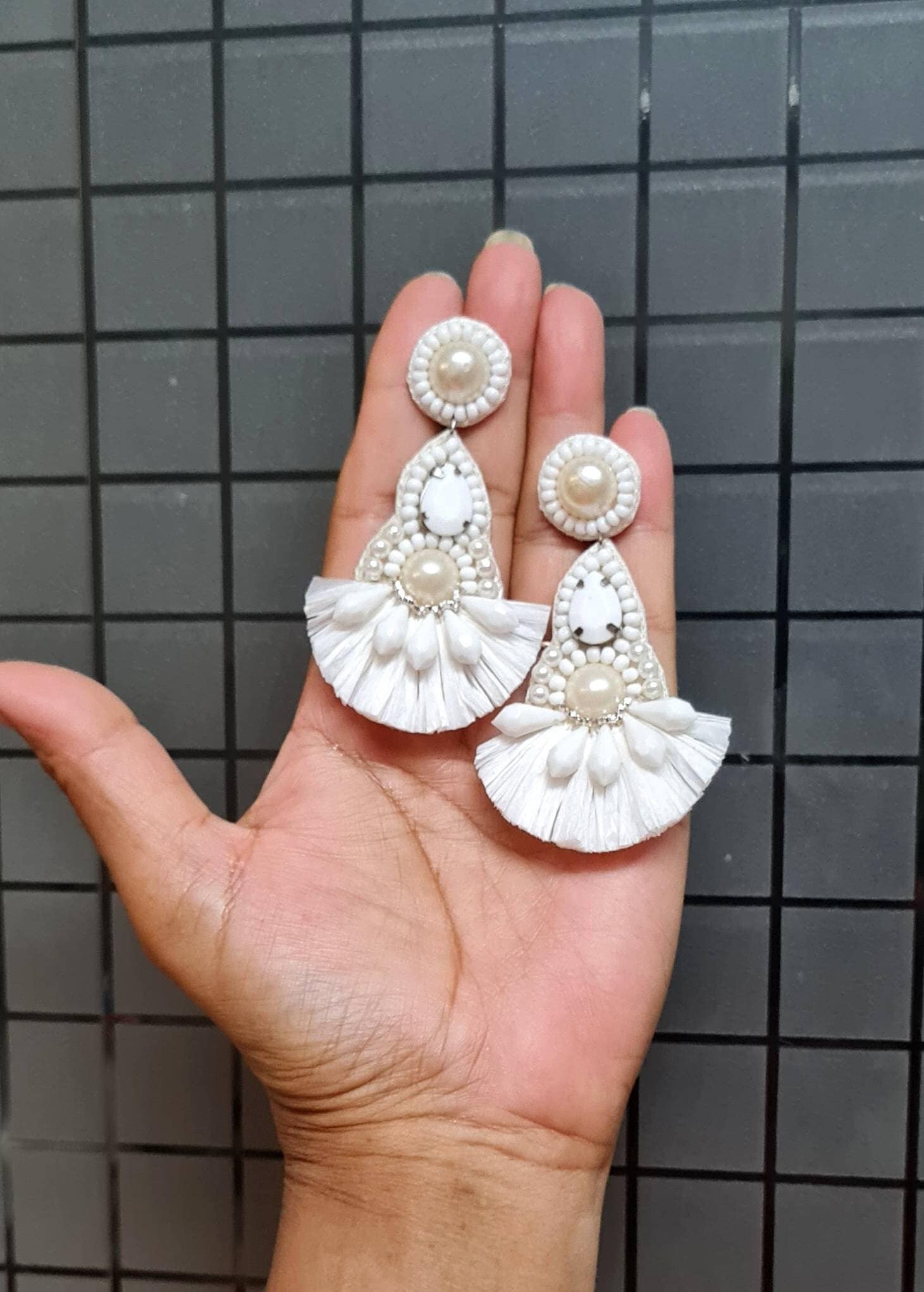 Boho on sale statement earrings