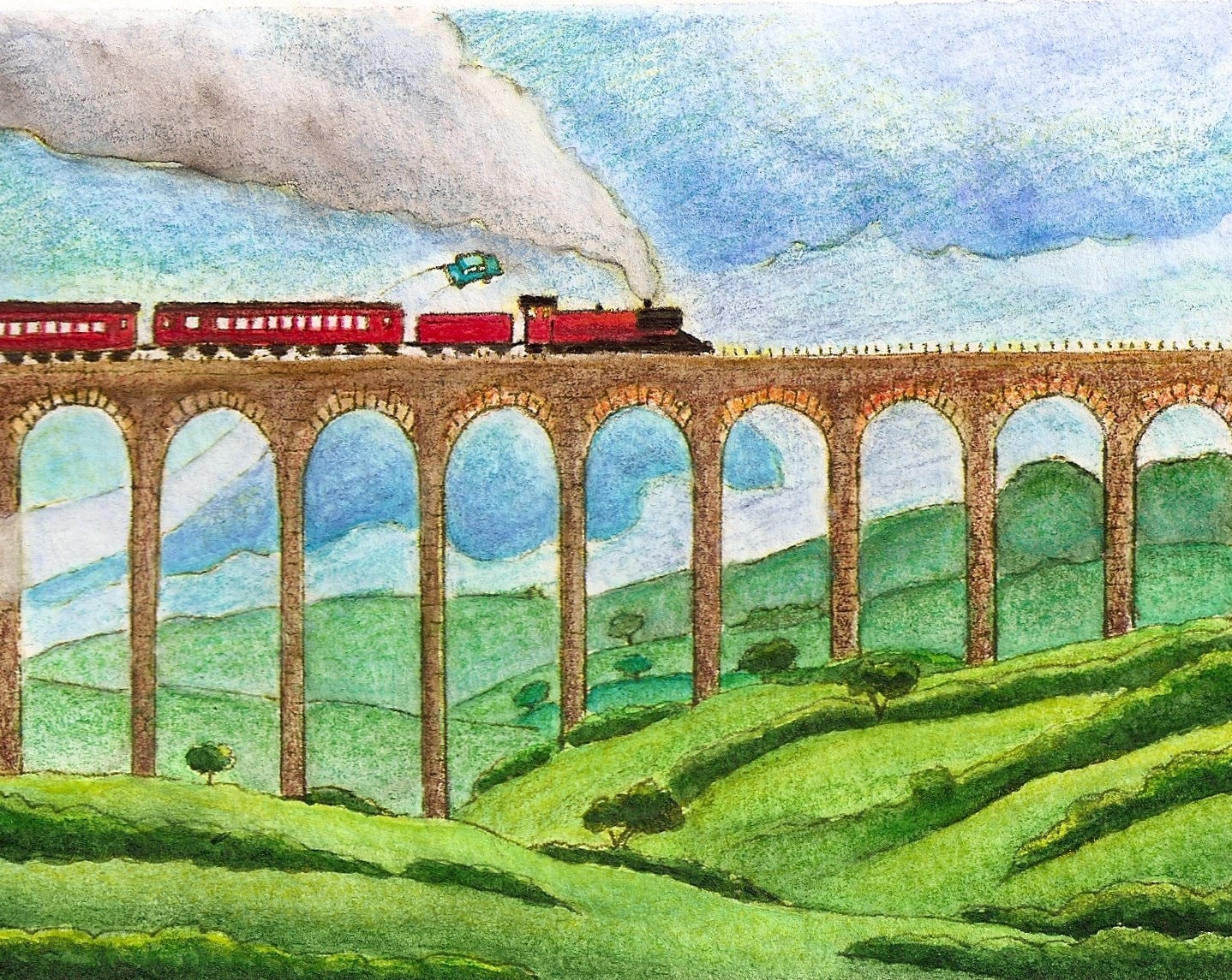 The Hogwarts Express - Etsy