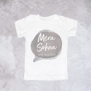 Personalized Bilingual Hindi English kids t-shirt - toddler - boys girls shirt - kids tshirt - trendy kids clothes graphics gift