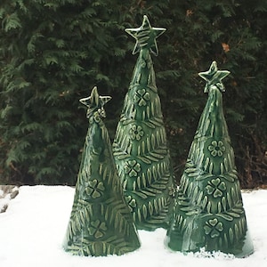 Holiday, Ceramic Christmas Tree, Holiday Decor, Unique Holiday, Christmas, Christmas Tree image 4