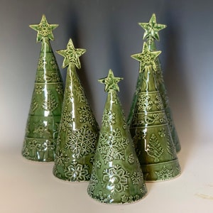 Holiday, Ceramic Christmas Tree, Holiday Decor, Unique Holiday, Christmas, Christmas Tree image 2