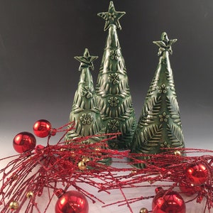 Holiday, Ceramic Christmas Tree, Holiday Decor, Unique Holiday, Christmas, Christmas Tree image 3