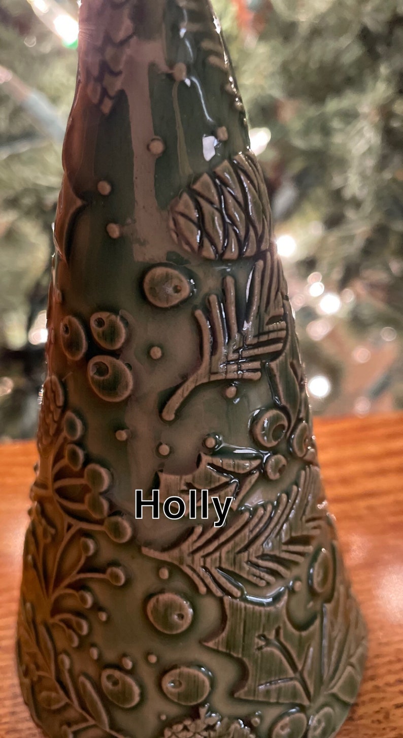 Holiday, Ceramic Christmas Tree, Holiday Decor, Unique Holiday, Christmas, Christmas Tree image 6