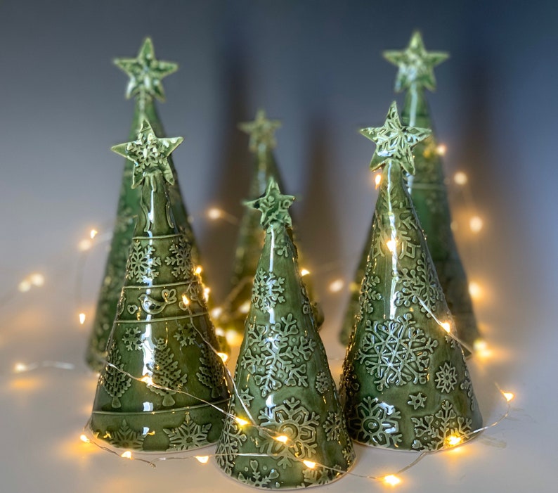 Holiday, Ceramic Christmas Tree, Holiday Decor, Unique Holiday, Christmas, Christmas Tree image 1
