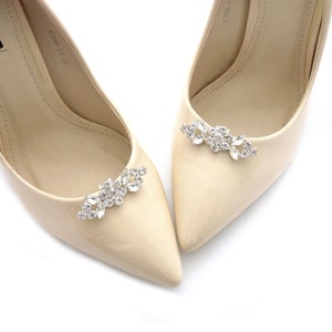 Clips para zapatos de joyería de plata con piedras JUDAEVE