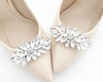 Silver jewelry shoe clips rhinestones shoes clip schuhclips wedding shoe decorations crystal shoe clips crystal rhinestone shoe clip Judaeve