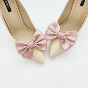 Rosa Satinschleife Schuhclips Hochzeit Schuhdekoration Schuhclips Hochzeit Ornamente Geschenk Hochzeit Braut Judaeve