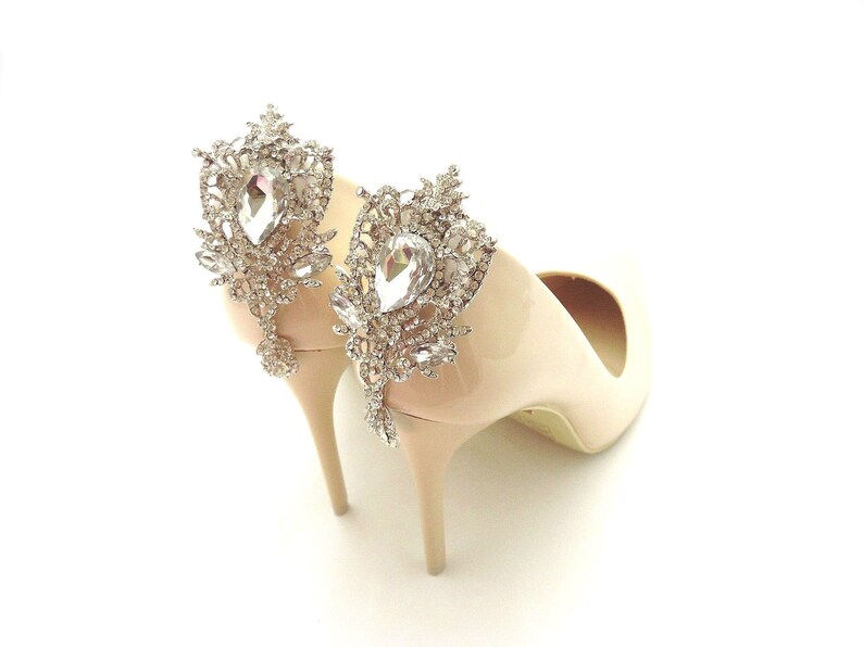 rhinestone shoe clips wedding