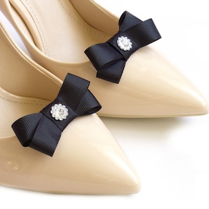 Shoe Clips Shoes Clip Schuhclips Bows Bow Judaeve immagine 1