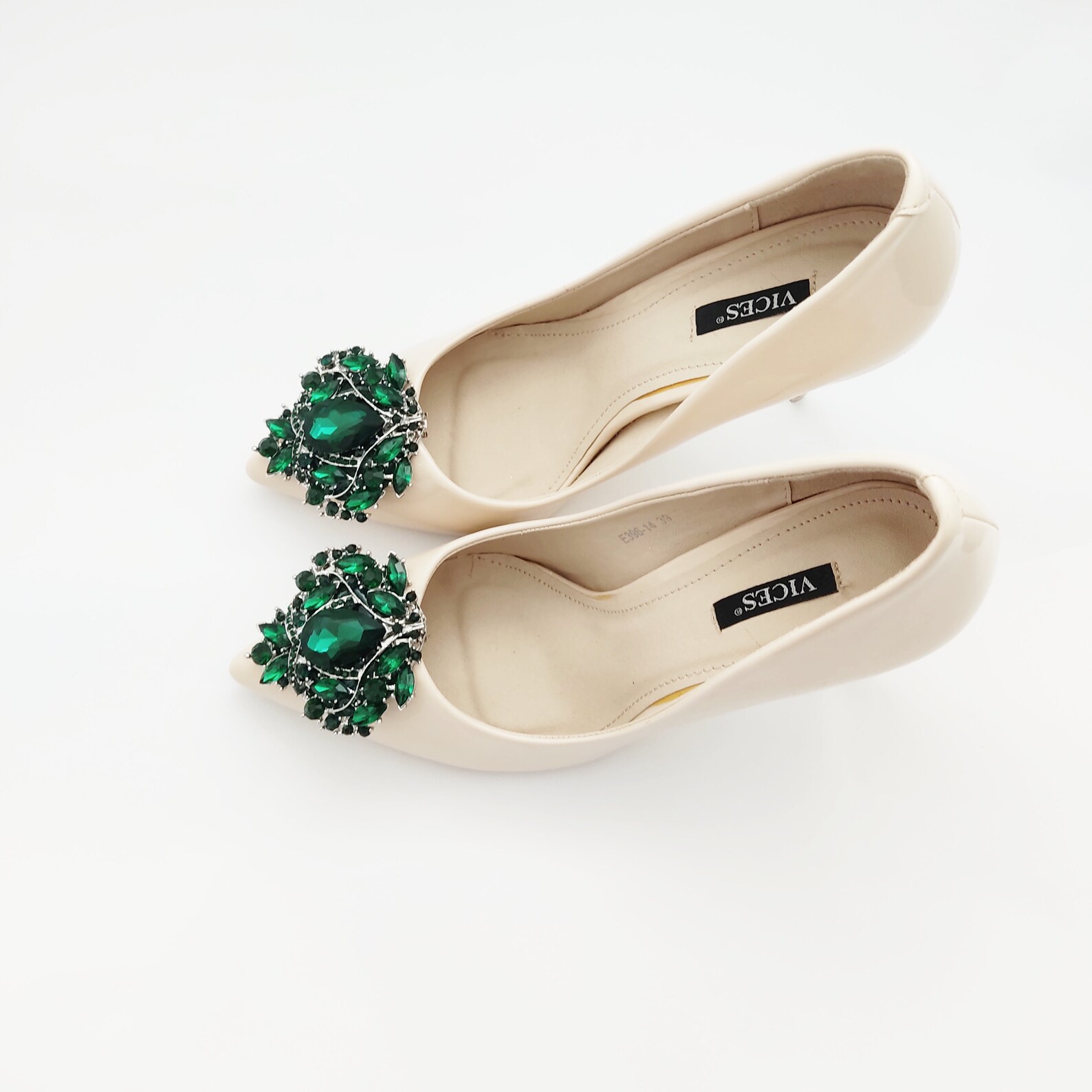 Jewelry Dark Green Shoe Clips Wedding Shoe Clips Jewelry - Etsy