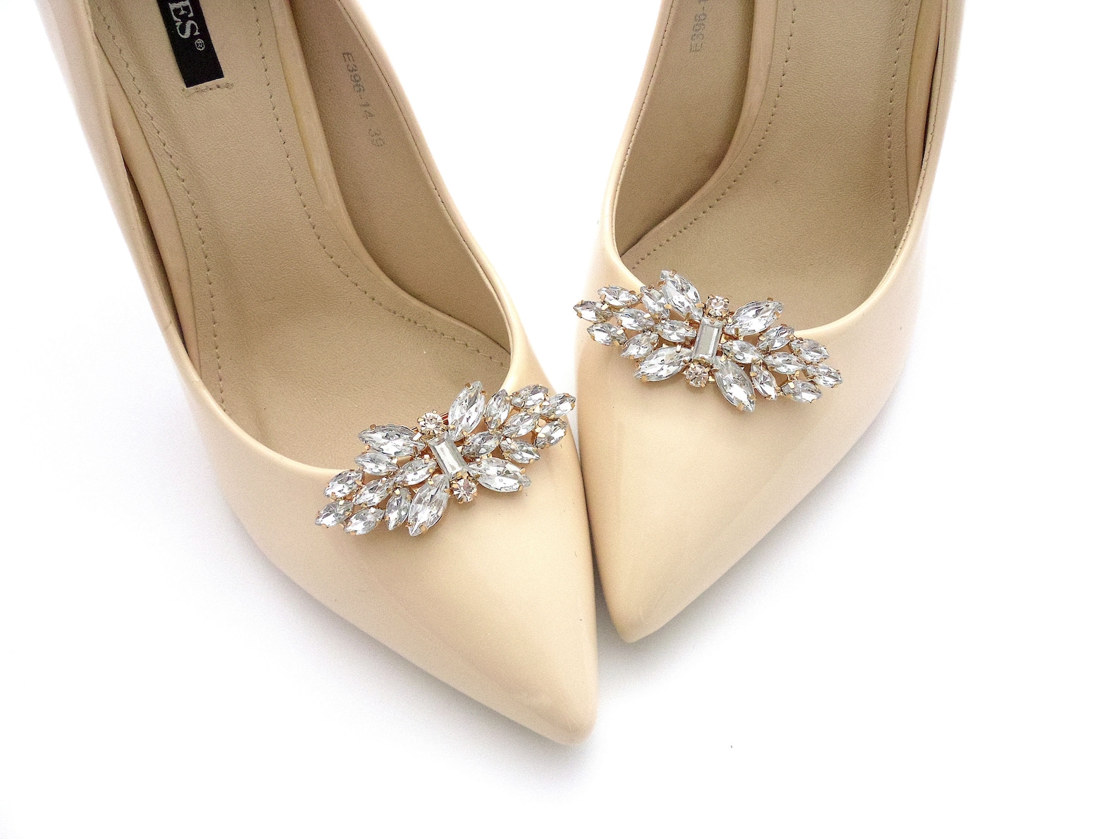 Jewelry Gold Shoe Clips Shoes Clip Wedding Bridal Decorations Etsy