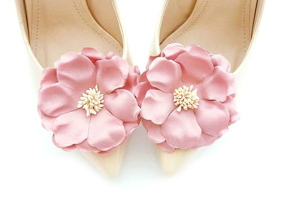 powder pink shoes