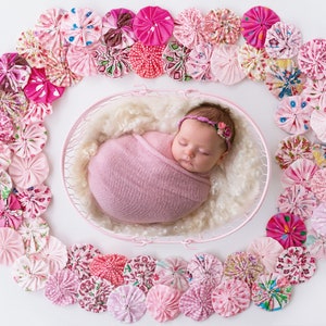 Newborn Digital Backdrop for Photographers Photography Pink Prop Baby Girl