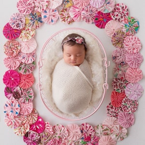 Newborn Digital Backdrop for Photographers Photography Pink Prop Baby Girl