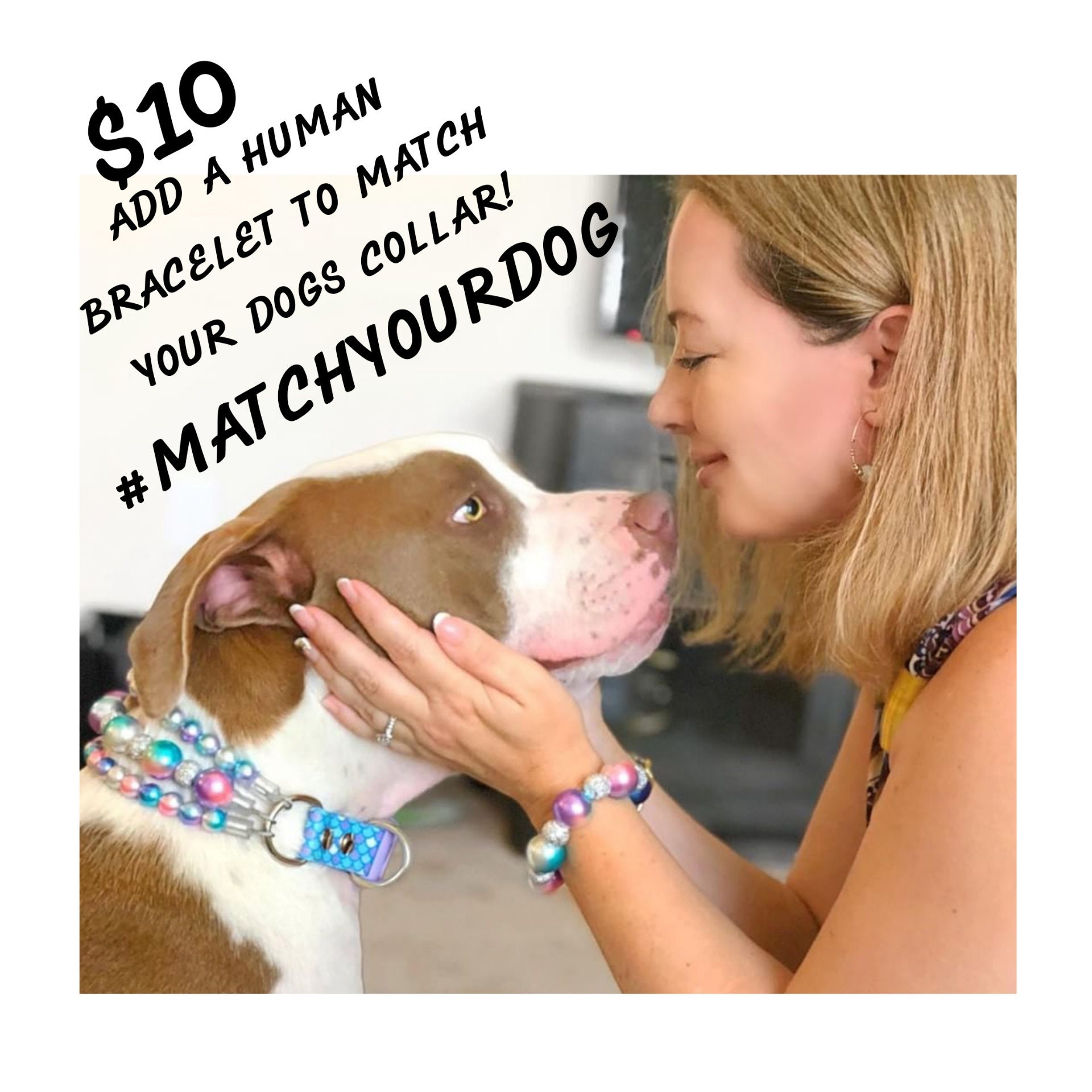 ADD ON ITEM Match Your Dog Option Add a Matching Human Bracelet Etsy Canada