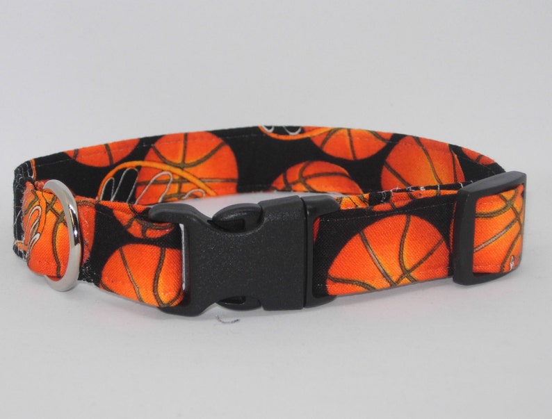 Basketball Dog Collar With Dog Bow tie Sports Pet Collar Etsy