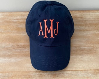 Adult Monogrammed Baseball Hat| Personalized Baseball Cap