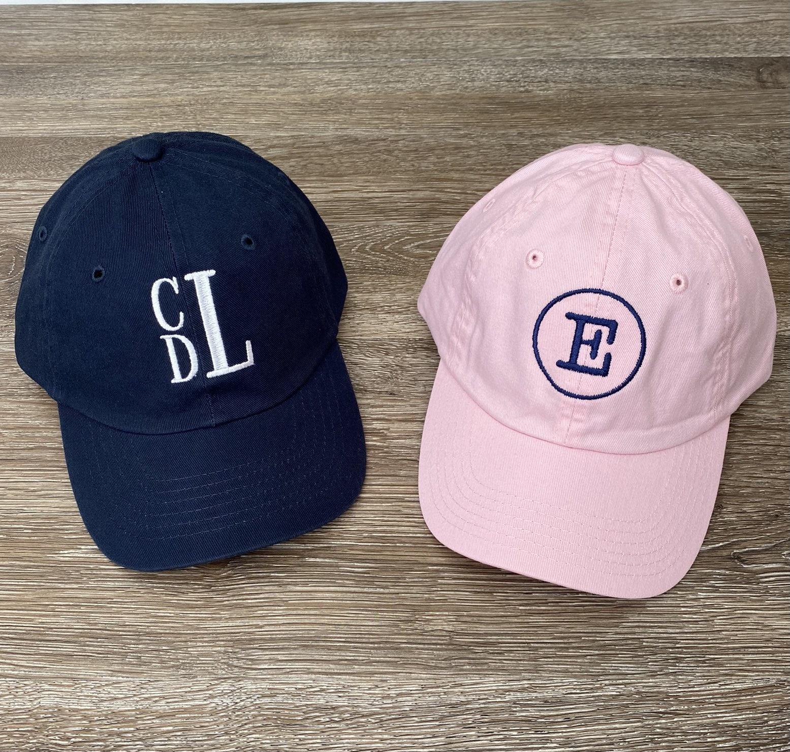 Youth Monogrammed Baseball Hat