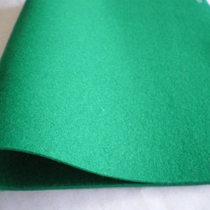 Wollfilz aus 100% Merinowolle 2 mm grün Bild 1