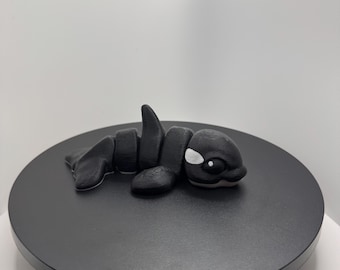 3D Gedruckter Mini Orca Wal: Ocean Schreibtisch Dekoration