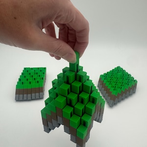 Cubo antiestrés impreso en 3D / Torre elevadora de rejilla flexible, juguete cinético de escritorio