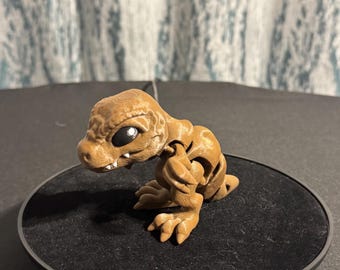 Dinosaure T. Rex articulé | Jouet agité imprimé en 3D | Cadeau pour copain de bureau articulé