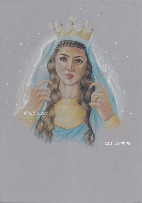 Fine Art Print Queen Esther Etsy