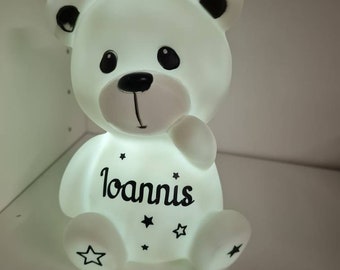 LED bears with desired name