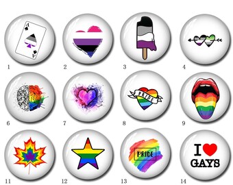 10 piezas de cabujón de orgullo gay, cúpula de vidrio arcoíris LGBTQ, 10 mm, 12 mm, 14 mm, 16 mm, 18 mm, 20 mm, 25 mm, 30 mm, 35 mm, 40 mm, joyería fotográfica redonda LGBTQ (FJ1602）